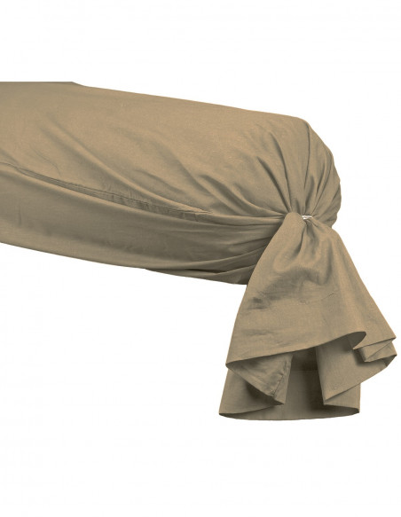 Taie de Traversin Percale Unie EASY CARE 80 fils/cm² SENSEI SOFT, T...