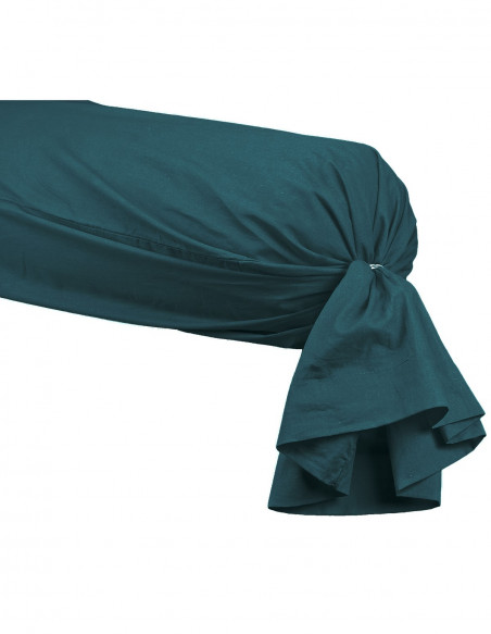 Taie de Traversin Percale Unie EASY CARE 80 fils/cm² SENSEI SOFT, T...