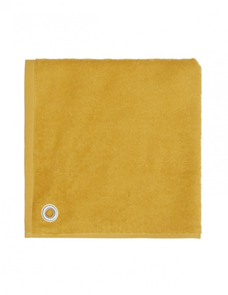 Lot de 3 Torchons Carrés en Éponge 50x50cm avec Oeillet AMAIA, Torc...