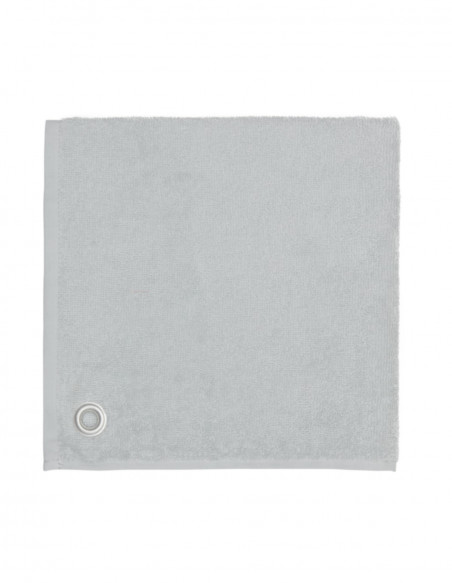 Lot de 3 Torchons Carrés en Éponge 50x50cm avec Oeillet AMAIA, Torc...