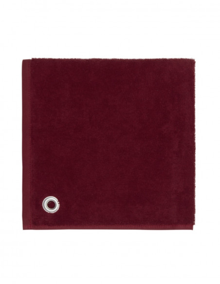 Lot de 3 Torchons Carrés en Éponge 50x50cm avec Oeillet AMAIA, Torc...