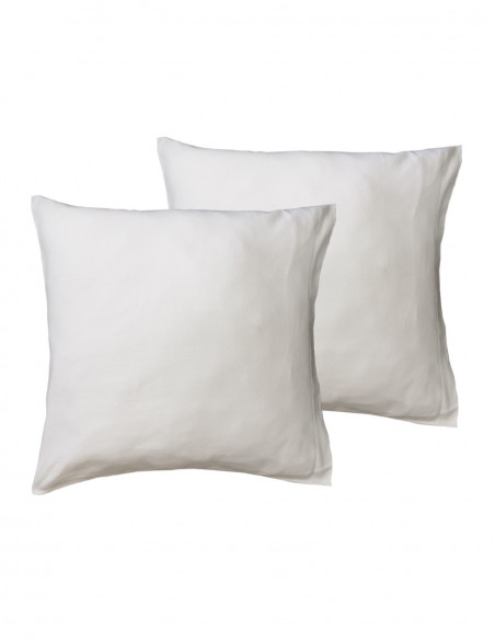 Lot de 2 Protège Oreillers 100% Coton 160gr/m² SECURE, Protège matelas