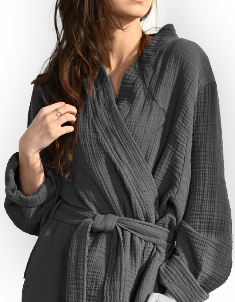 Peignoir en gaze de coton LOFT