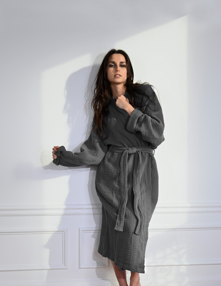 Peignoir en gaze de coton LOFT