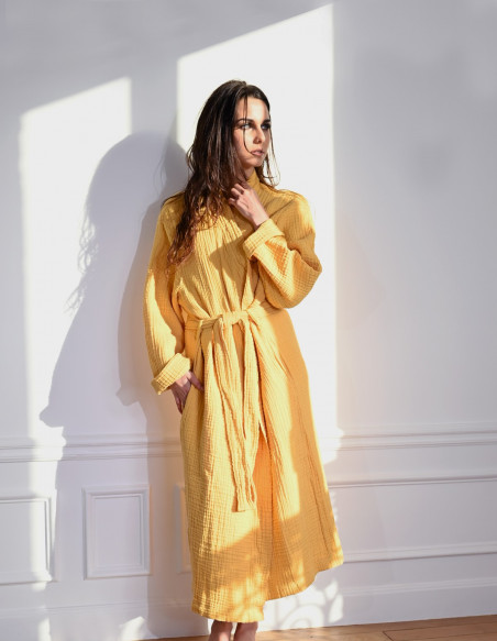 Peignoir en gaze de coton LOFT