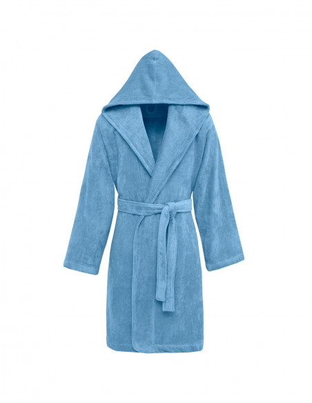 Peignoir Capuche Velours Uni CONSTANT, Peignoirs de bain