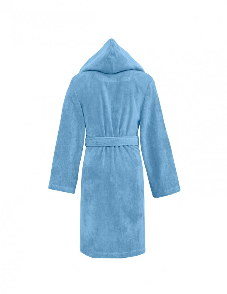 Peignoir Capuche Velours Uni CONSTANT, Peignoirs de bain