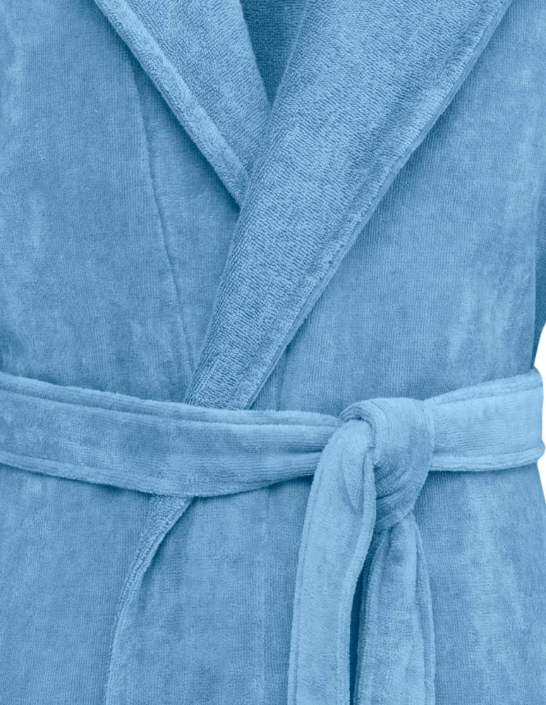 Peignoir Capuche Velours Uni CONSTANT, Peignoirs de bain