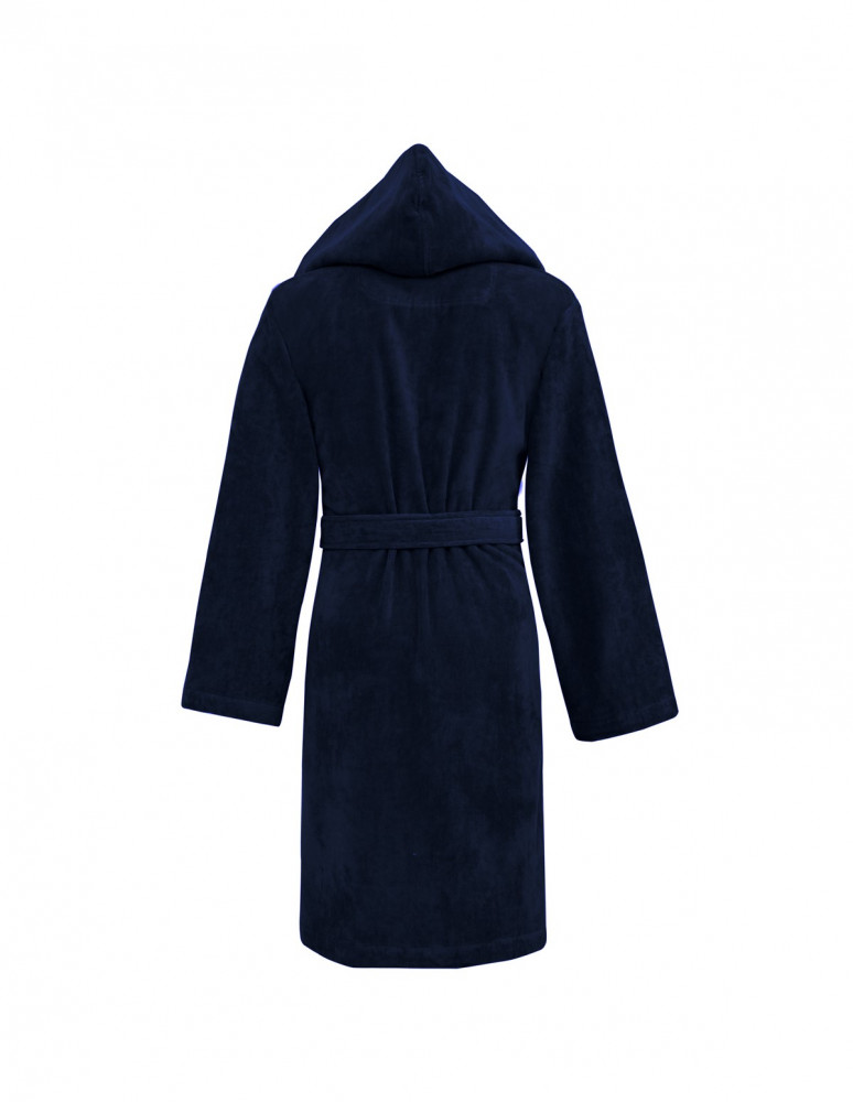 Peignoir Capuche Velours Uni CONSTANT, Peignoirs de bain