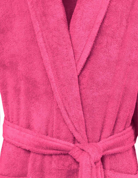 Peignoir de bain mixte uni 420gr/m² LUXURY COL CHÂLE, Peignoirs de ...