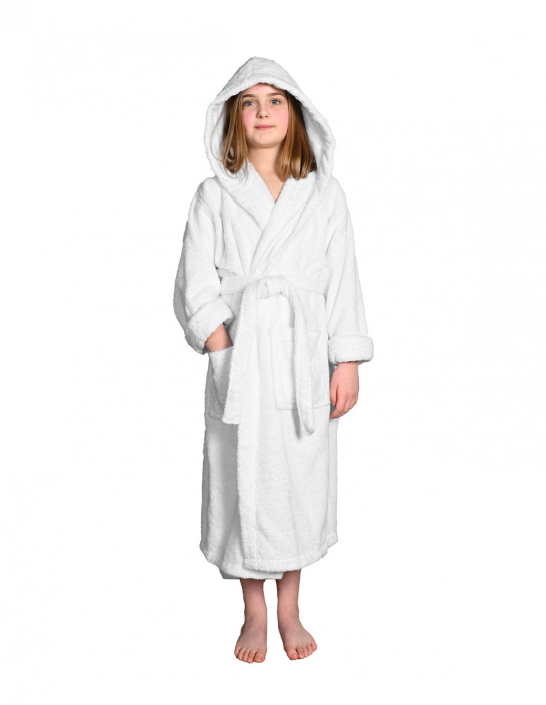 Peignoir Enfant à Capuche 400 gr/m² SENSEI STUDIO, L'enfant