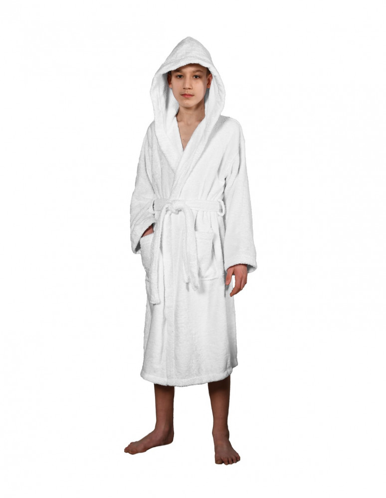 Peignoir Enfant à Capuche 400 gr/m² SENSEI STUDIO, L'enfant