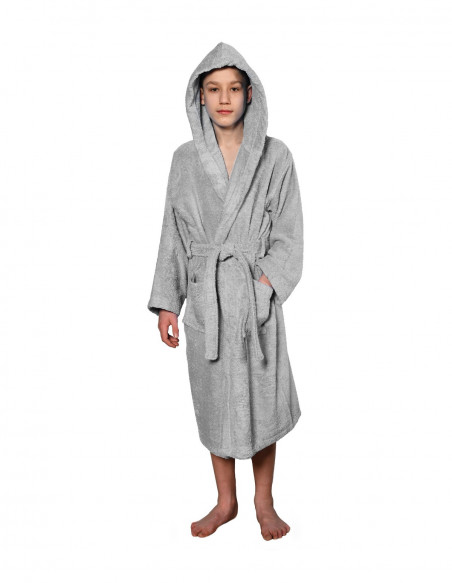 Peignoir Enfant à Capuche 400 gr/m² SENSEI STUDIO, L'enfant