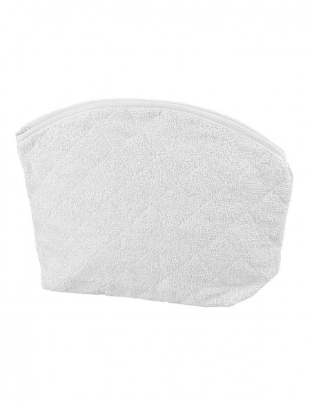 Trousse de toilette unie GM éponge matelassée 420gr/m² 30x25cm LUXU...