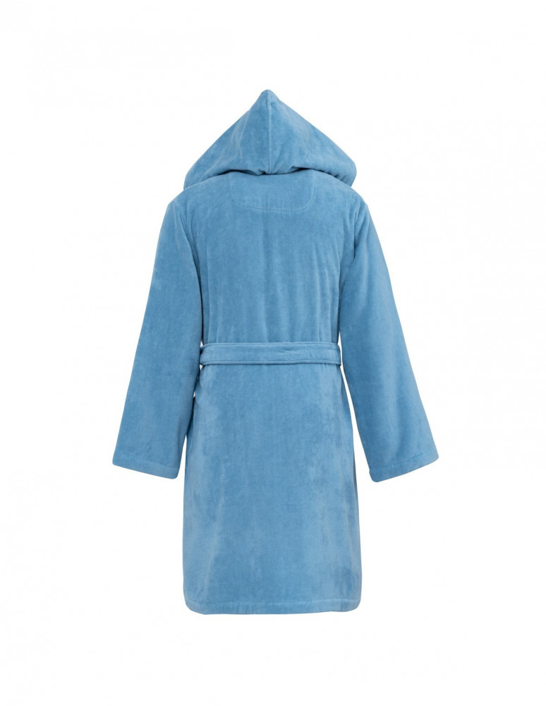 Peignoir Capuche Velours Uni CONSTANCE, Peignoirs de bain