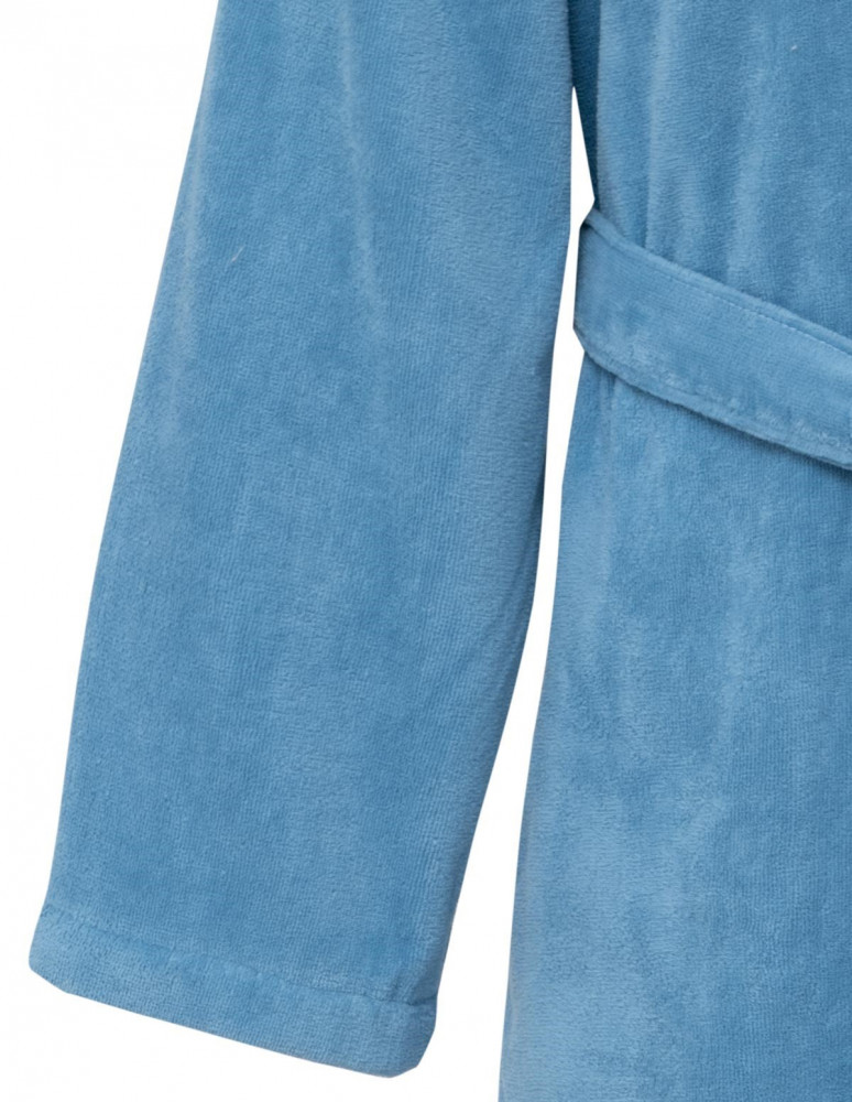 Peignoir Capuche Velours Uni CONSTANCE, Peignoirs de bain