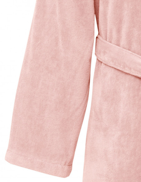 Peignoir Capuche Velours Uni CONSTANCE, Peignoirs de bain