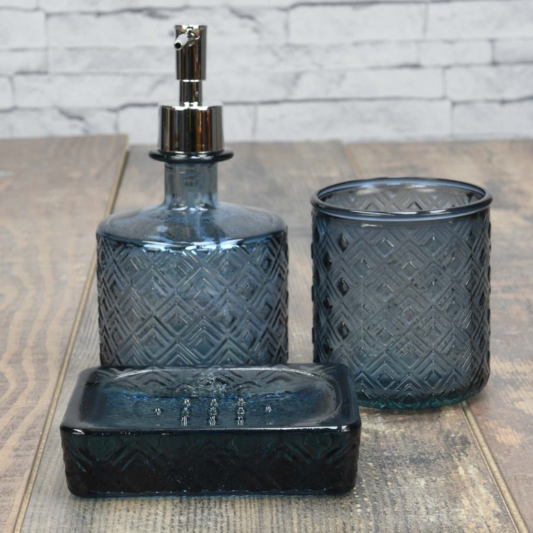 Gobelet Verre Recyclé BRAID, Accessoires de salle de bain