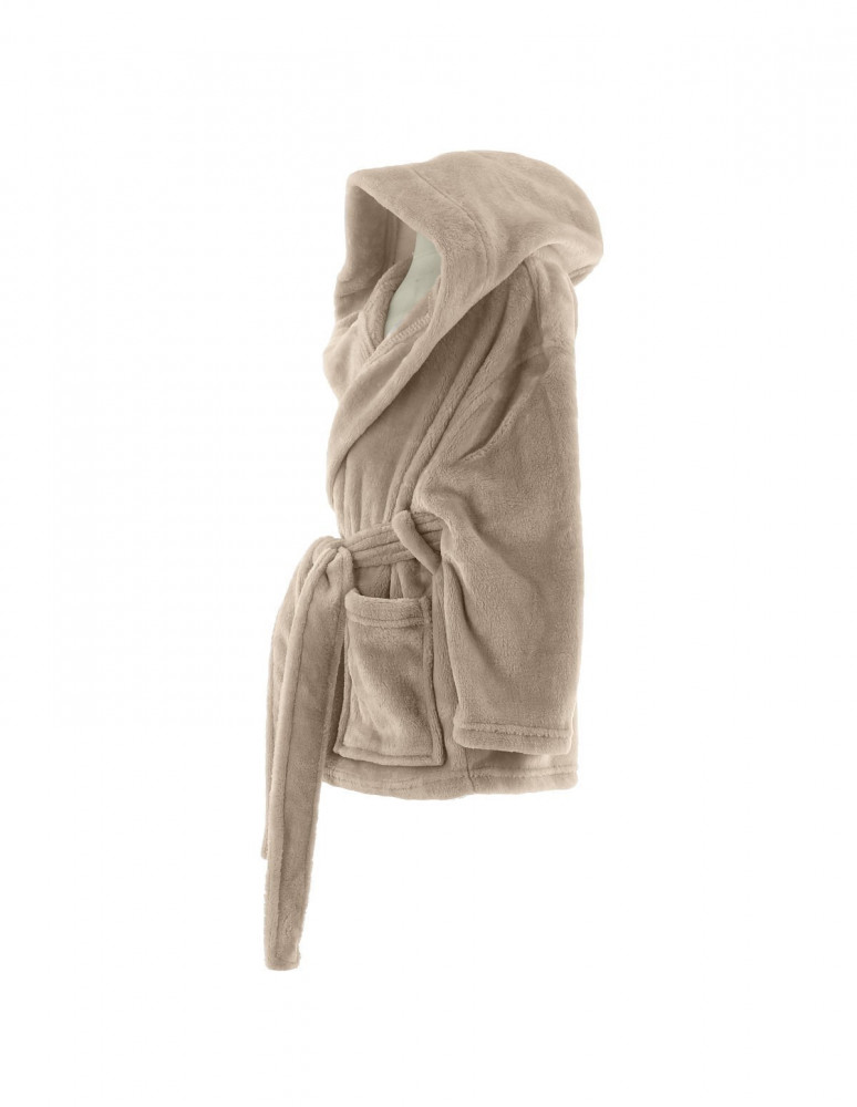 Peignoir Enfant Polaire Col Châle Micro Sensoft BABY KOMO, Polaires