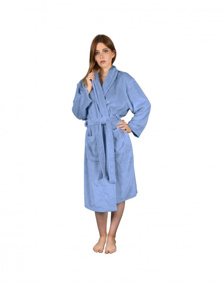 Peignoir Polaire 280gr/m² Micro Sensoft KOMO, Peignoirs et robes de...