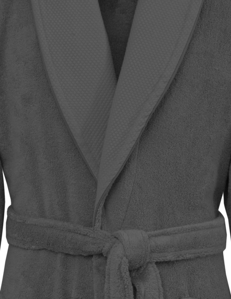 Peignoir de bain mixte col châle 450gr/m² SENSOFT, Peignoirs de bain