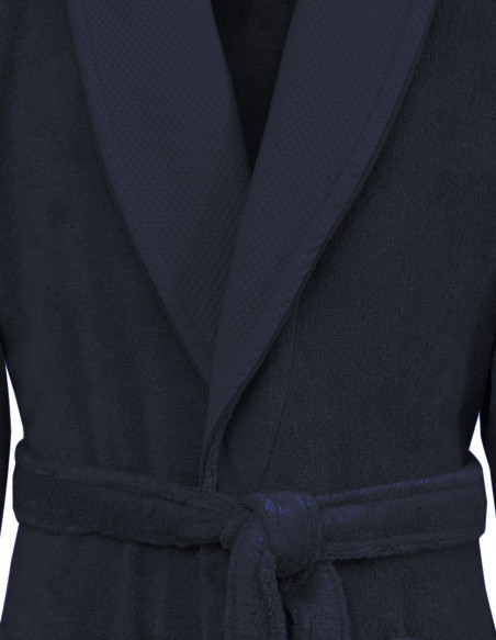 Peignoir de bain mixte col châle 450gr/m² SENSOFT, Peignoirs de bain