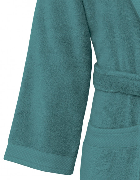 Peignoir de bain mixte col châle 450gr/m² SENSOFT, Peignoirs de bain