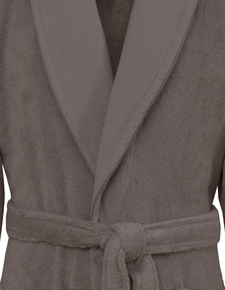 Peignoir de bain mixte col châle 450gr/m² SENSOFT, Peignoirs de bain