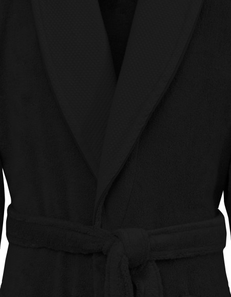 Peignoir de bain mixte col châle 450gr/m² SENSOFT, Peignoirs de bain