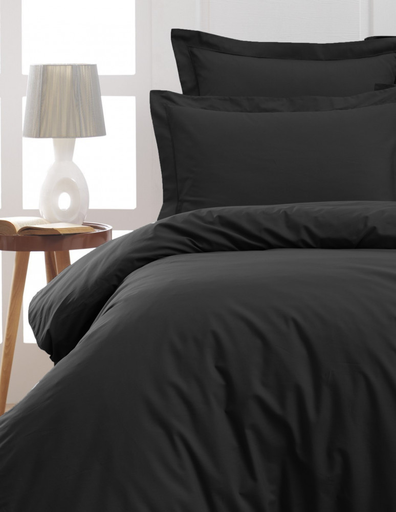 Drap Plat Uni Percale EASY CARE 80 fils/cm² SENSEI SOFT, Draps plats