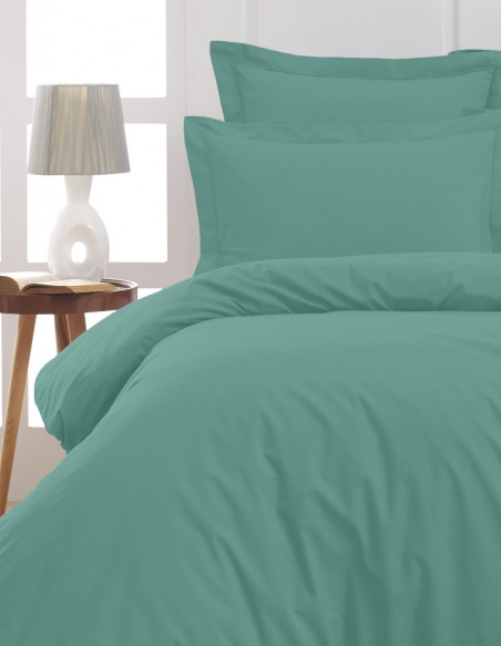 Drap Plat Uni Percale EASY CARE 80 fils/cm² SENSEI SOFT, Draps plats