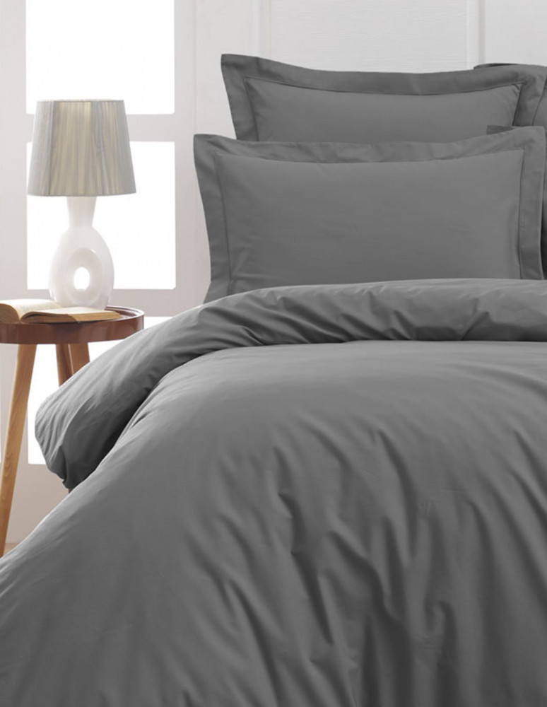 Drap Plat Uni Percale EASY CARE 80 fils/cm² SENSEI SOFT, Draps plats