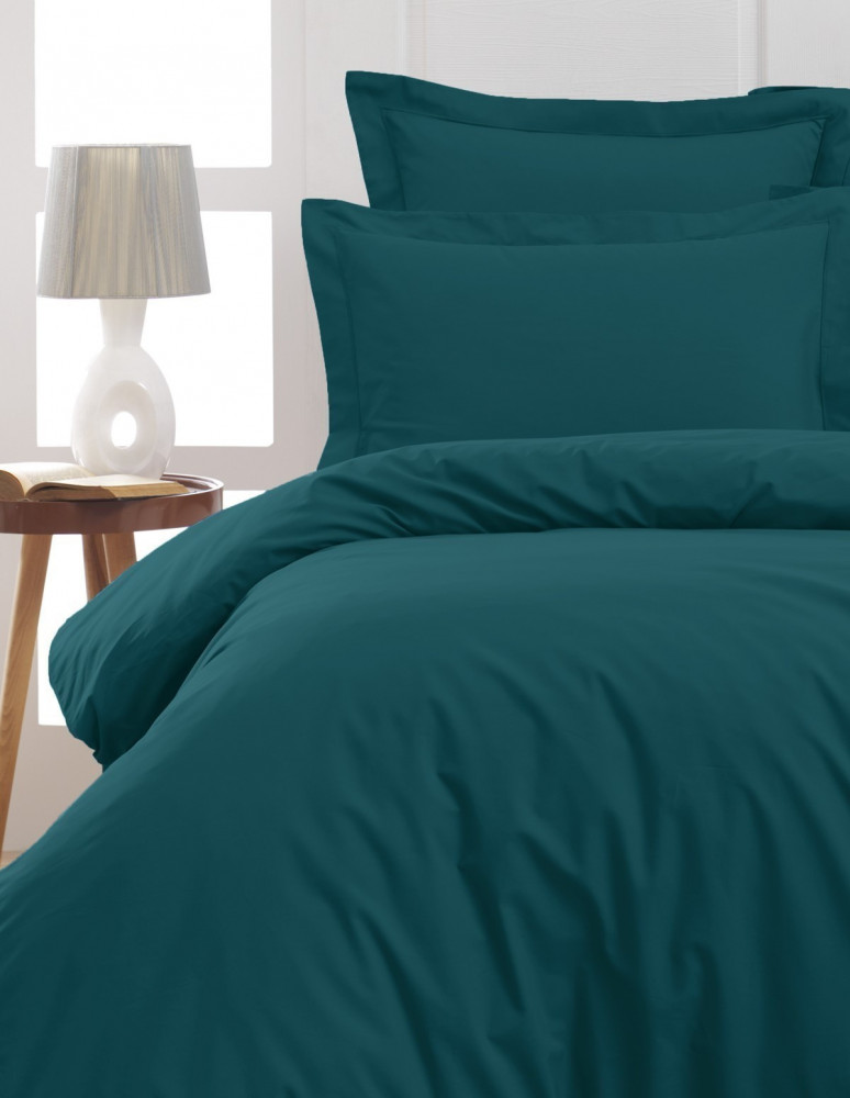 Drap Plat Uni Percale EASY CARE 80 fils/cm² SENSEI SOFT, Draps plats