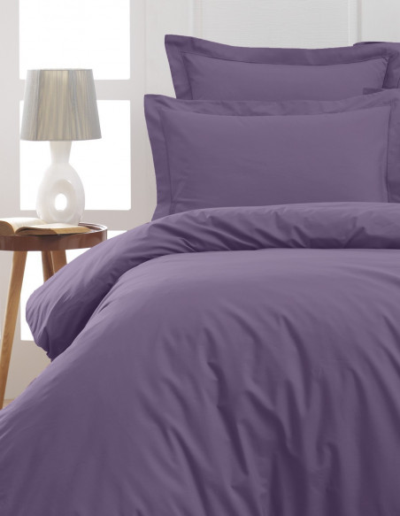 Drap Plat Uni Percale EASY CARE 80 fils/cm² SENSEI SOFT, Draps plats