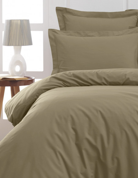 Drap Plat Uni Percale EASY CARE 80 fils/cm² SENSEI SOFT, Draps plats