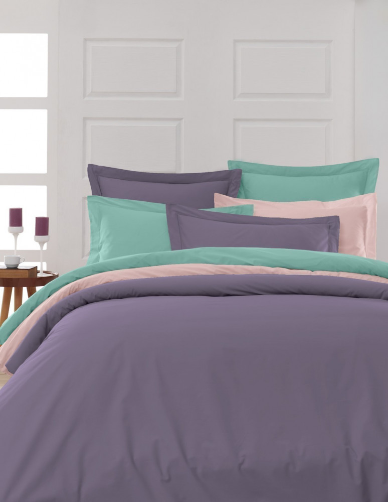 Drap Plat Uni Percale EASY CARE 80 fils/cm² SENSEI SOFT, Draps plats