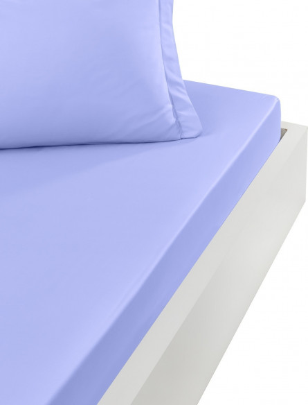 Drap Housse Uni Percale - Grand Bonnet - EASY CARE 80 fils/cm² SENS...
