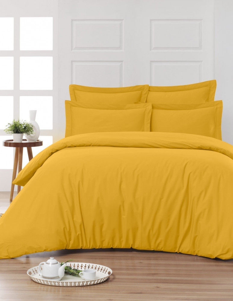 Drap Housse Uni Percale - Grand Bonnet - EASY CARE 80 fils/cm² SENS...