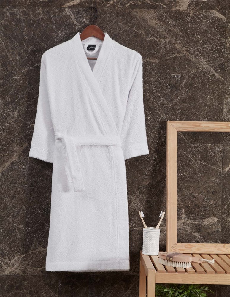 Peignoir kimono léger mi-long KIYO