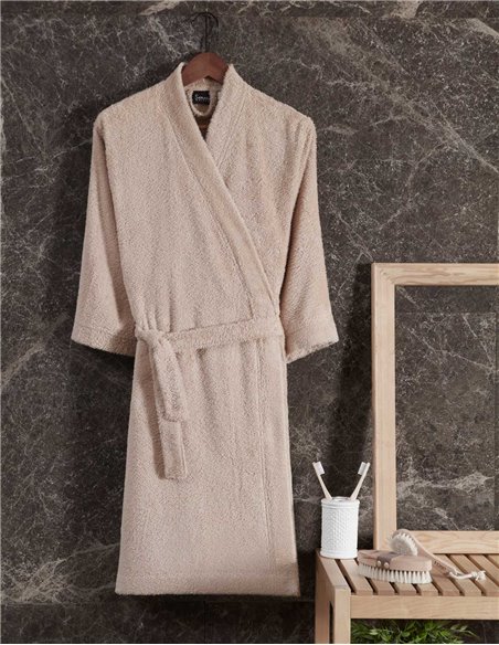 Peignoir kimono léger mi-long KIYO