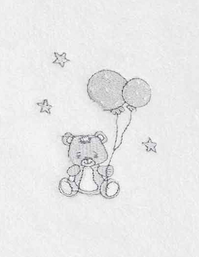 Serviette de toilette en coton peigné...