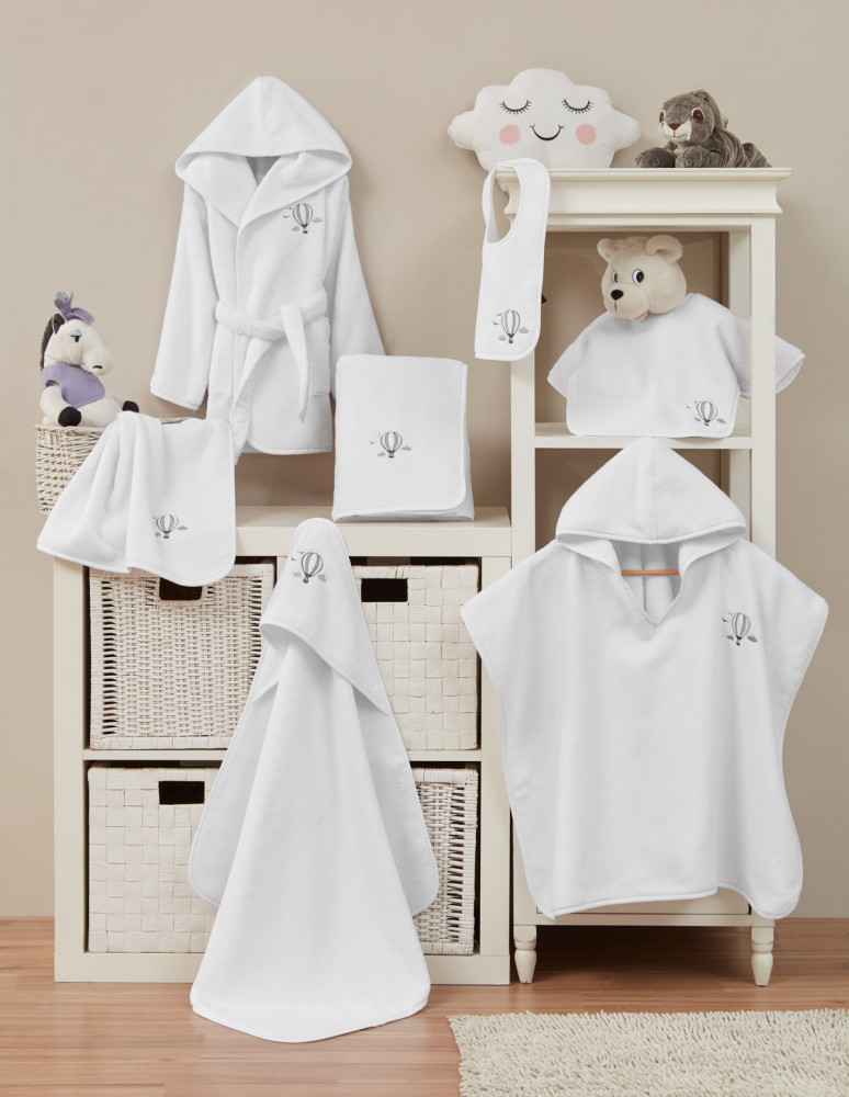 Poncho de bain enfant 4/8 ans coton...