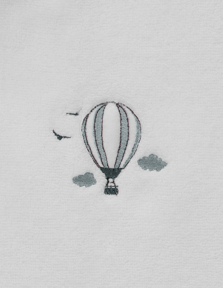 Peignoir enfant en coton peigné Zéro...