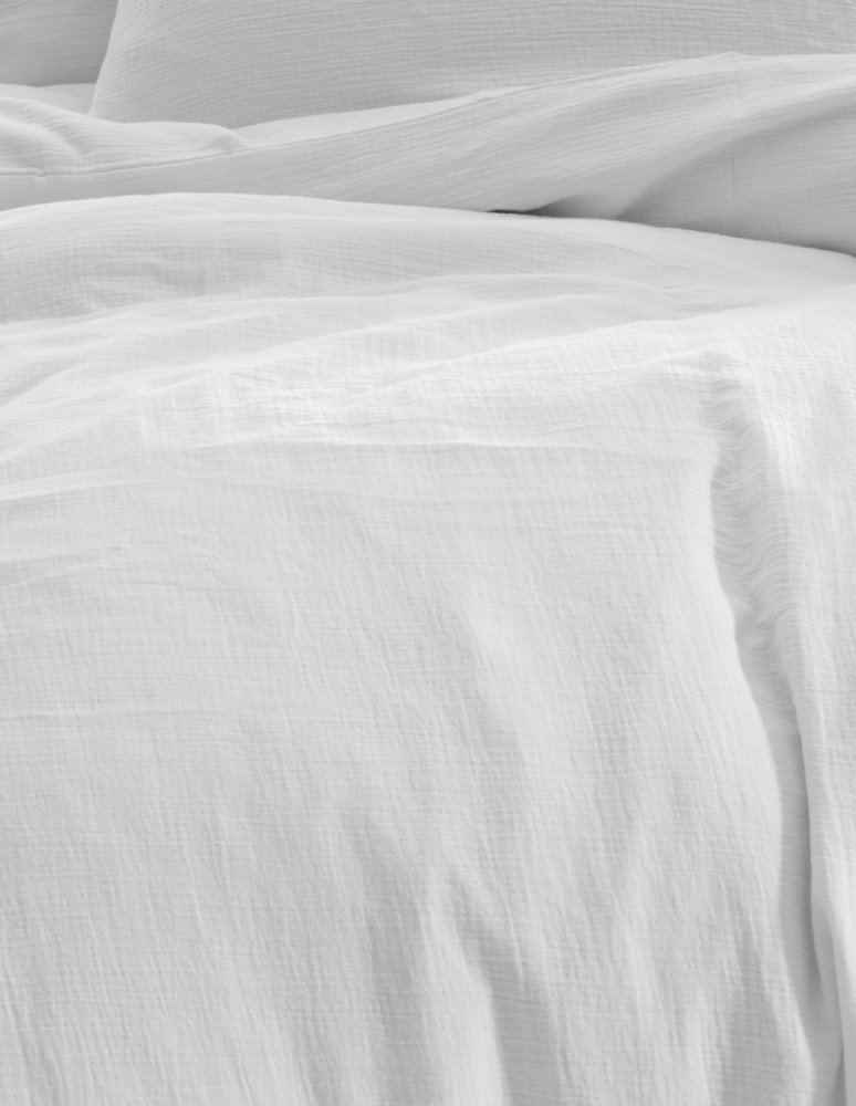 Drap housse en gaze de coton bonnet...