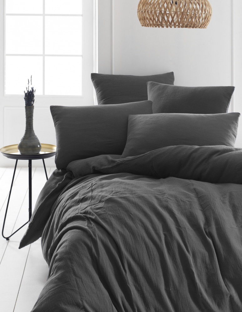 Drap housse en gaze de coton bonnet...