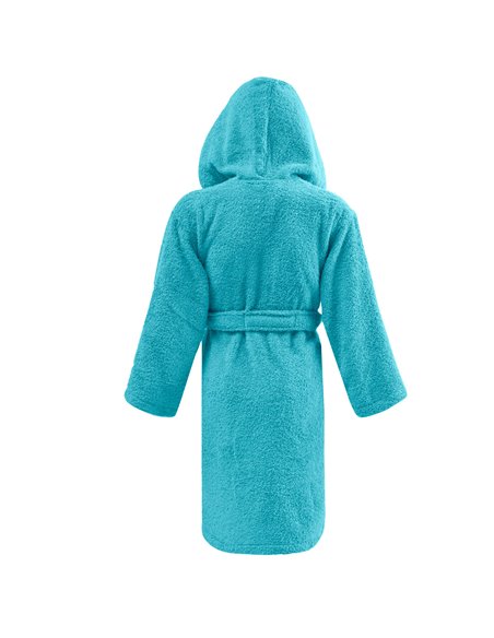 Peignoir de bain enfant à capuche uni 450 gr/m² LUXURY
