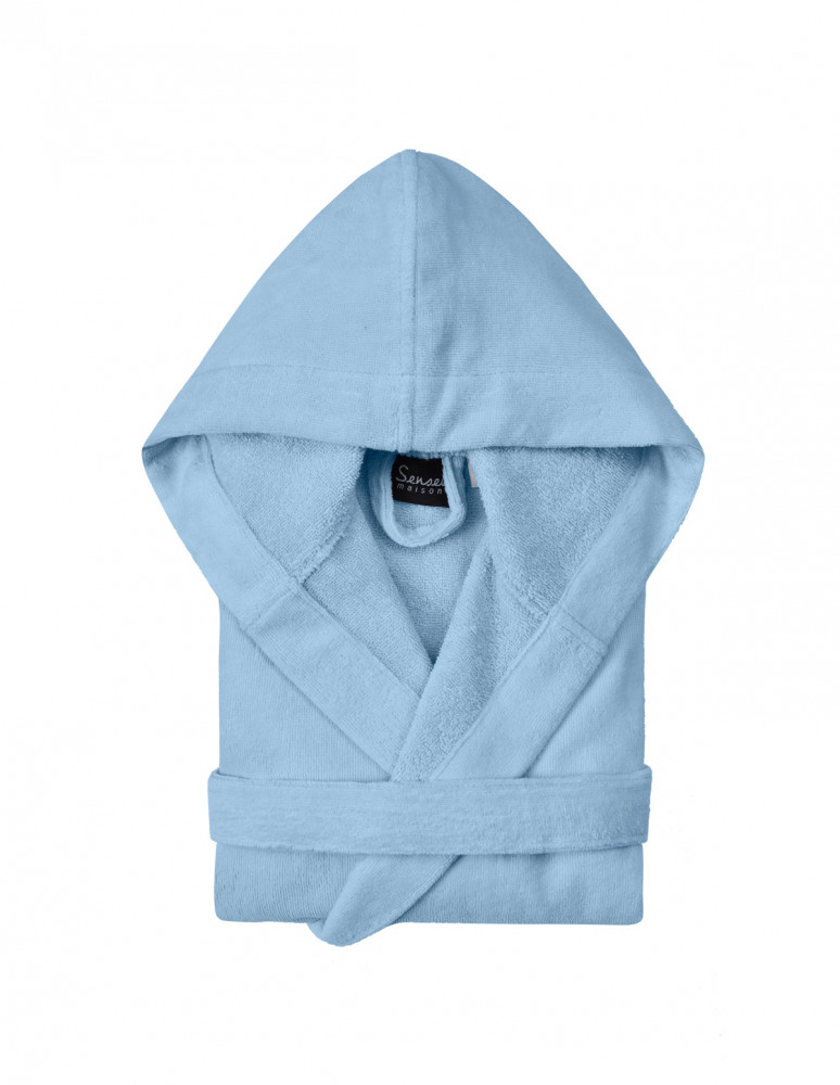 Peignoir enfant velours à capuche...