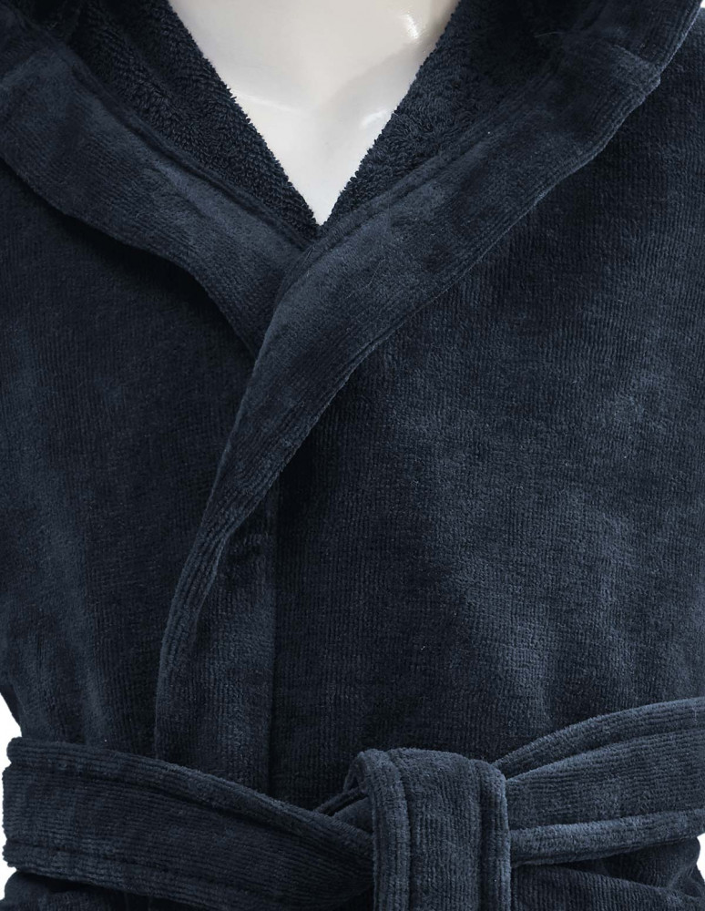 Peignoir enfant velours à capuche...