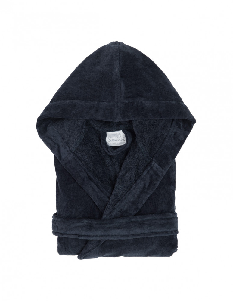 Peignoir enfant velours à capuche...