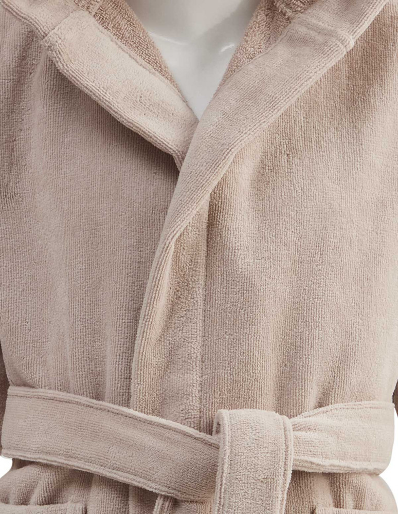 Peignoir enfant velours à capuche...